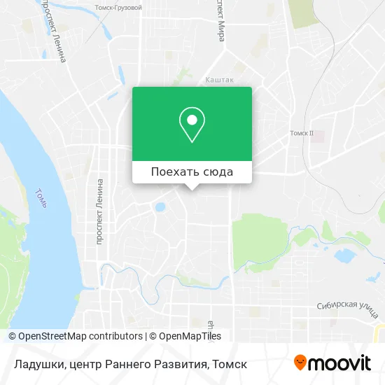 Карта Ладушки, центр Раннего Развития