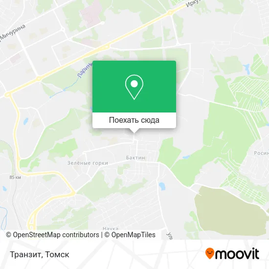 Карта Транзит