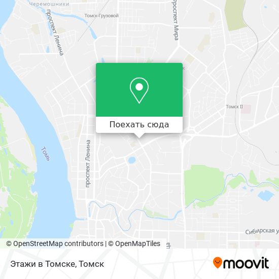 Карта Этажи в Томске