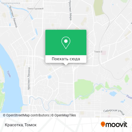 Карта Красотка
