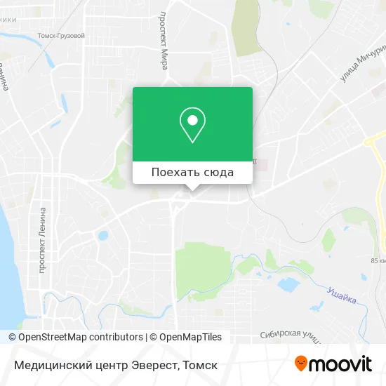 Карта Медицинский центр Эверест