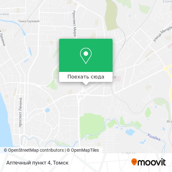Карта Аптечный пункт 4