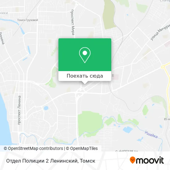 Карта Отдел Полиции 2 Ленинский