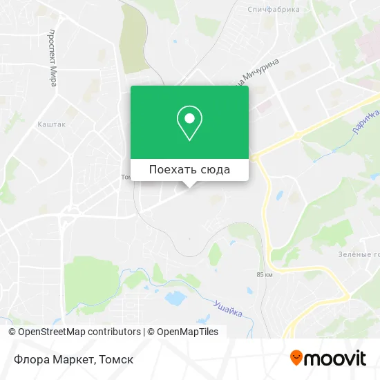 Карта Флора Маркет