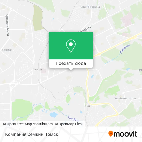 Карта Компания Семкин