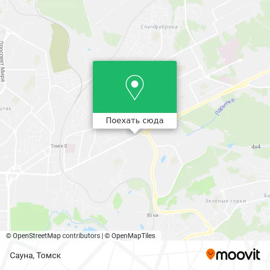 Карта Сауна