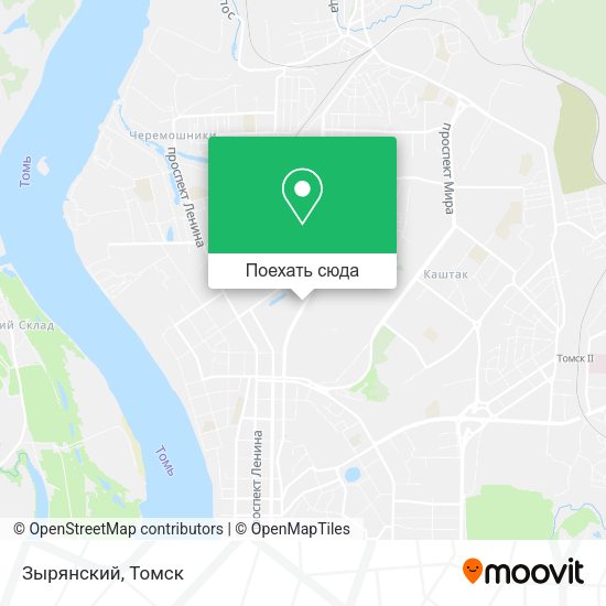 Карта Зырянский
