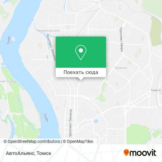 Карта АвтоАльянс