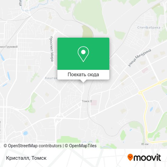 Карта Кристалл