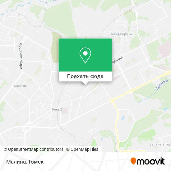 Карта Малина