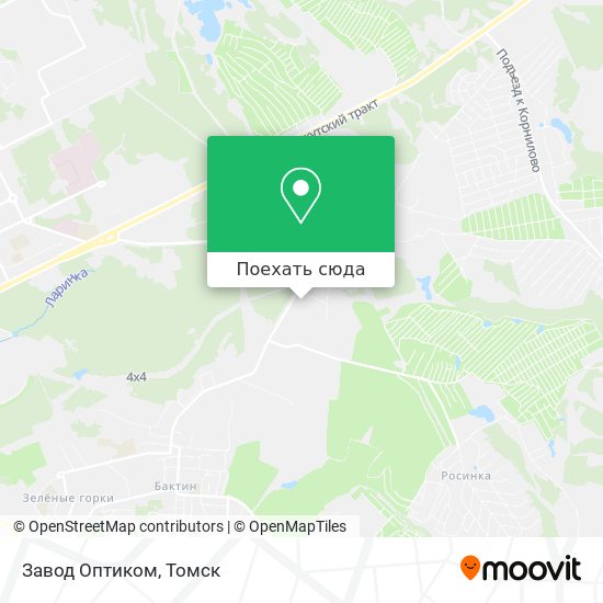 Карта Завод Оптиком