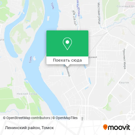 Карта Ленинский район