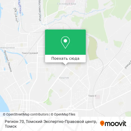 Карта Регион 70, Томский Экспертно-Правовой центр