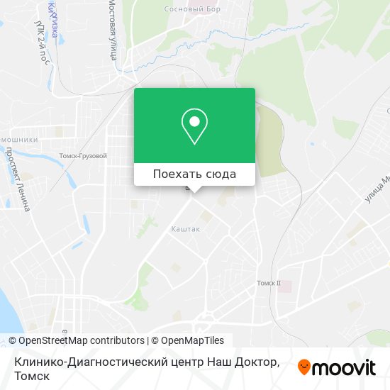 Карта Клинико-Диагностический центр Наш Доктор