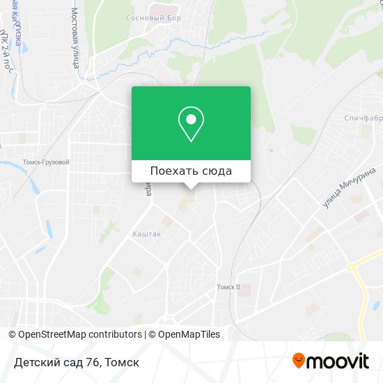 Карта Детский сад 76