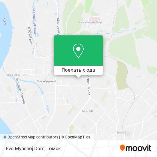 Карта Evo Myasnoj Dom