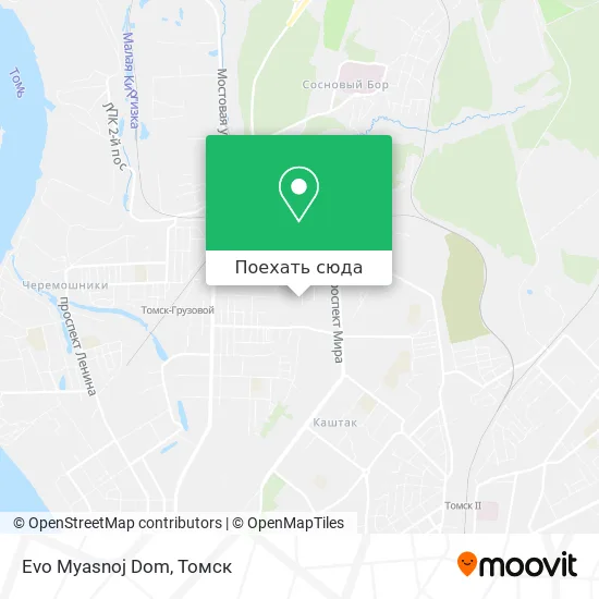 Карта Evo Myasnoj Dom