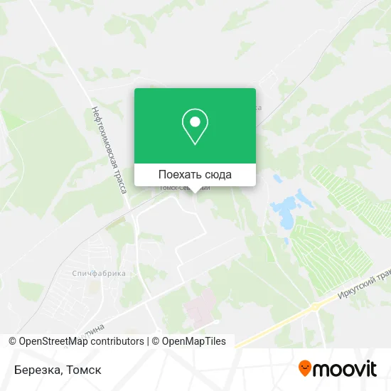 Карта Березка