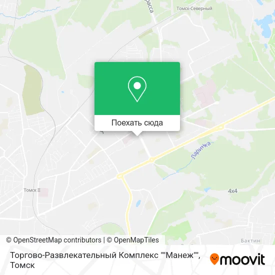 Карта Торгово-Развлекательный Комплекс ""Манеж""