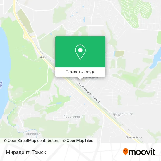 Карта Мирадент