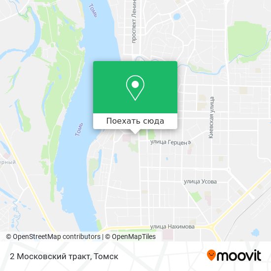 Карта 2 Московский тракт