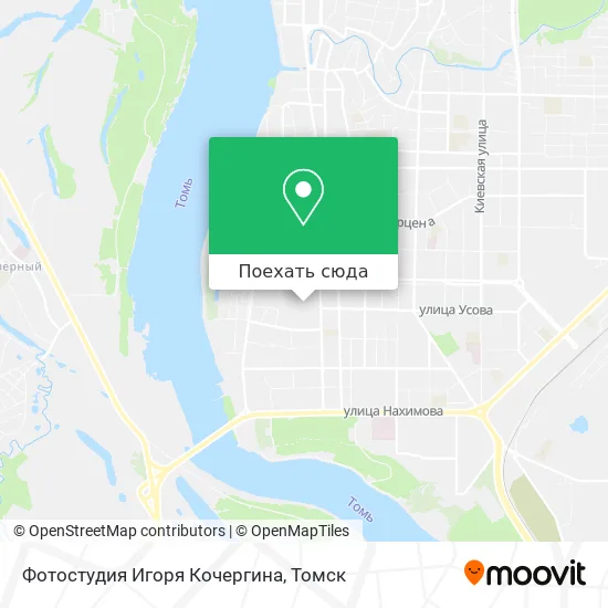 Карта Фотостудия Игоря Кочергина