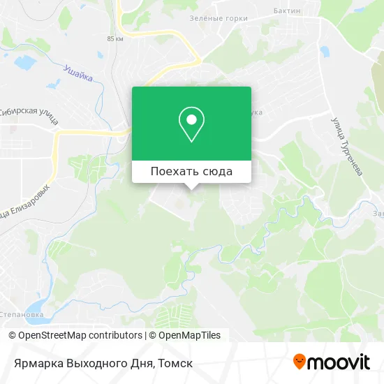 Карта Ярмарка Выходного Дня