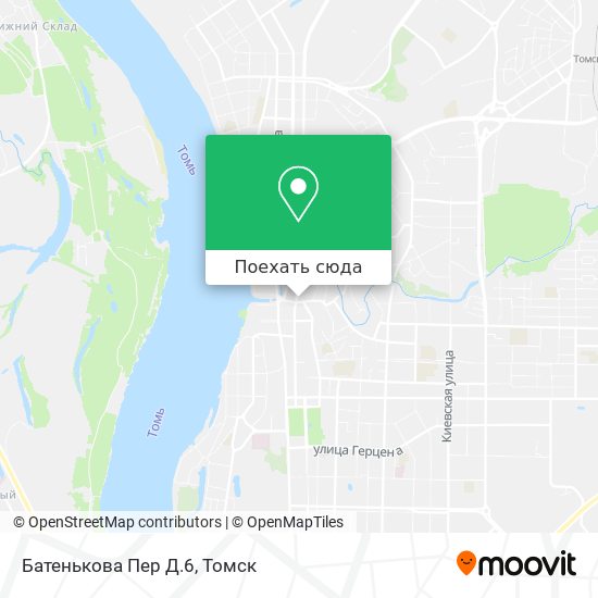 Карта Батенькова Пер Д.6