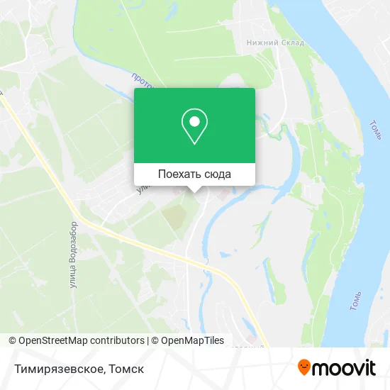 Карта Тимирязевское