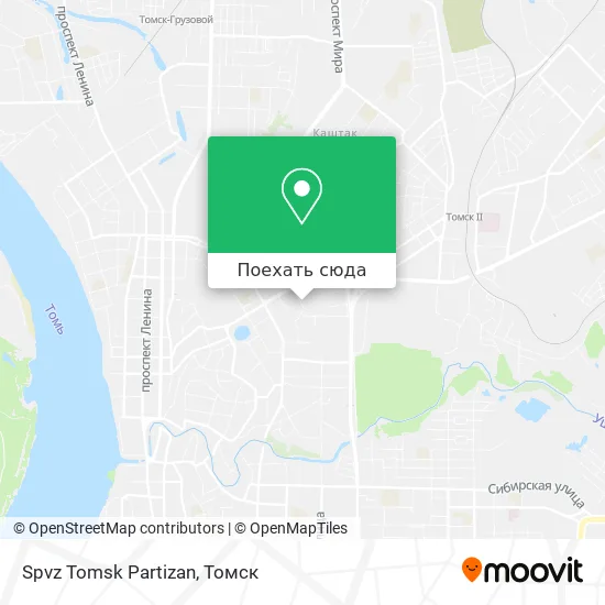 Карта Spvz Tomsk Partizan