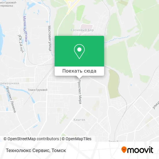Карта Технолюкс Сервис