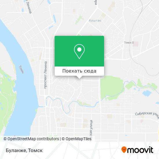 Карта Буланже