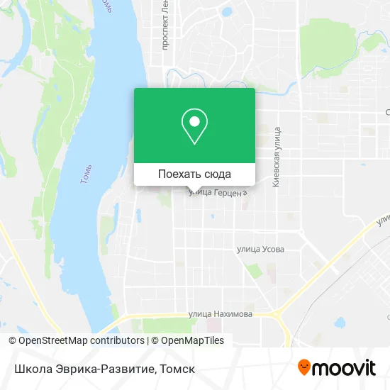 Карта Школа Эврика-Развитие