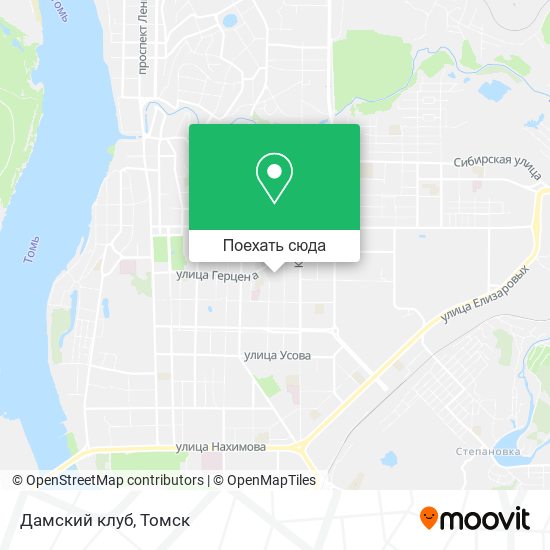 Карта Дамский клуб