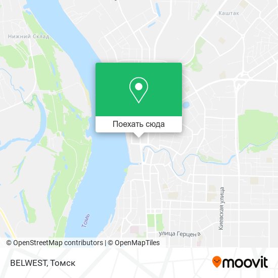 Карта BELWEST