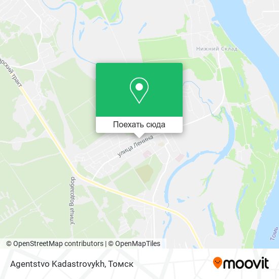 Карта Agentstvo Kadastrovykh
