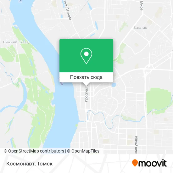 Карта Космонавт