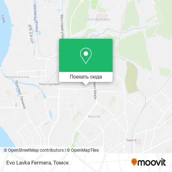 Карта Evo Lavka Fermera