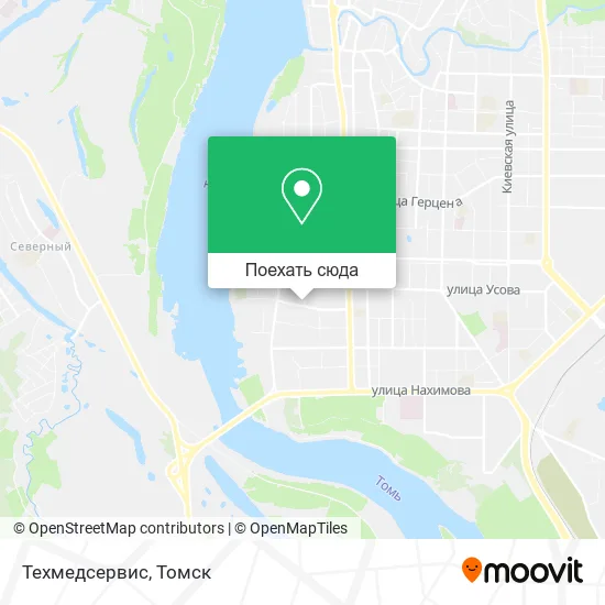Карта Техмедсервис