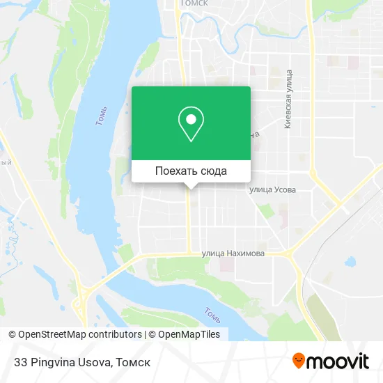 Карта 33 Pingvina Usova