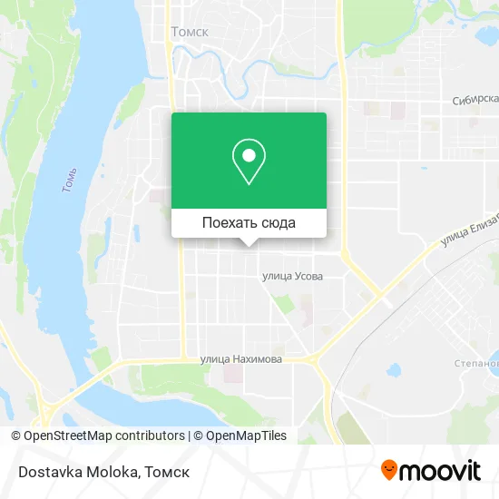 Карта Dostavka Moloka