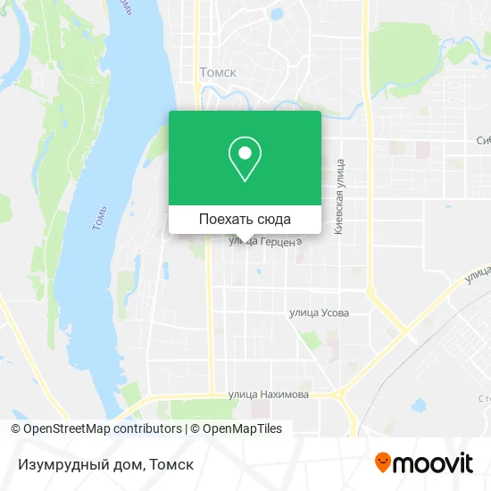 Карта Изумрудный дом