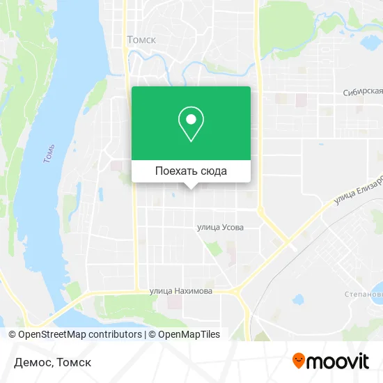 Карта Демос