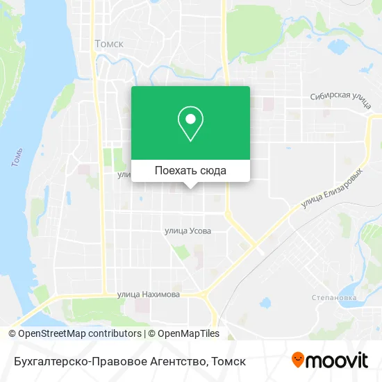 Карта Бухгалтерско-Правовое Агентство