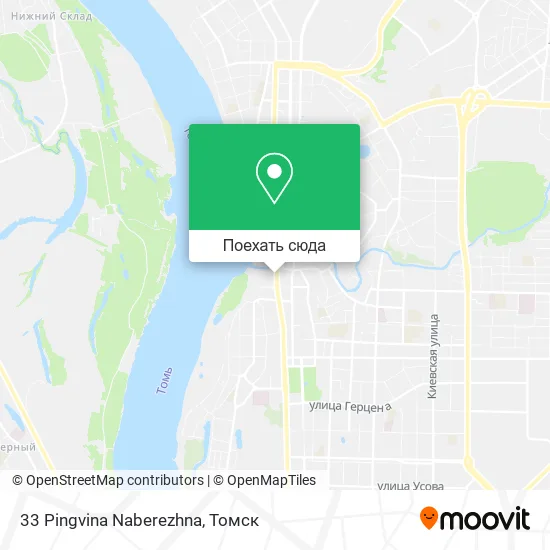 Карта 33 Pingvina Naberezhna