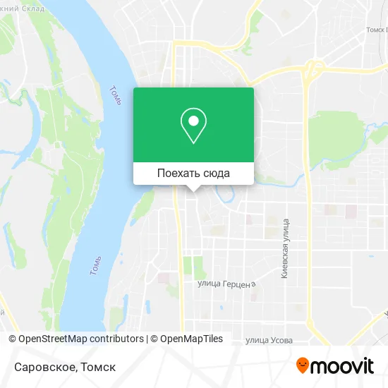 Карта Саровское