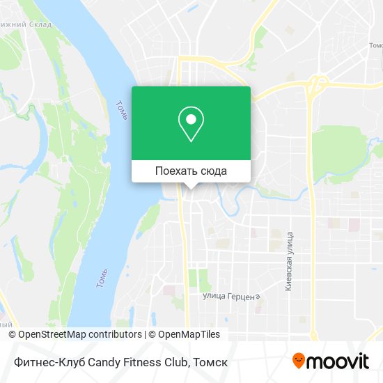 Карта Фитнес-Клуб Сandy Fitness Club