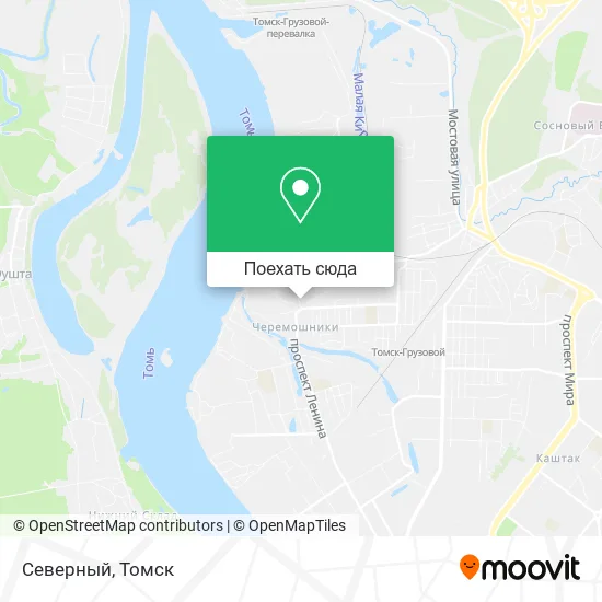 Карта Северный