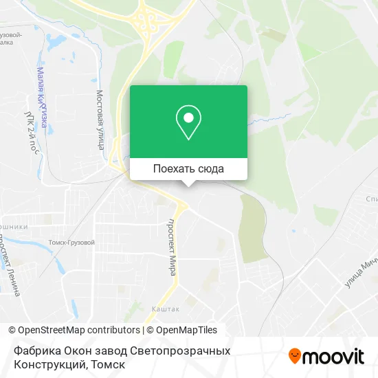 Карта Фабрика Окон завод Светопрозрачных Конструкций