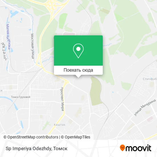 Карта Sp Imperiya Odezhdy